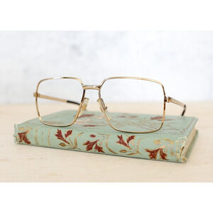 Vintage Aviator Eyeglass Frames 1970s made France Classic Pilot Eyewear